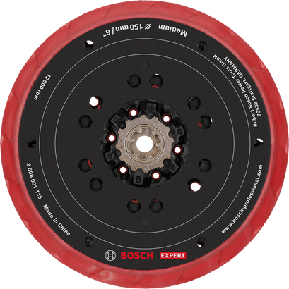 Bosch多孔打磨墊 150 毫米，中號。